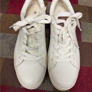 Coach Men’s White Leather Low Tops Sneakers